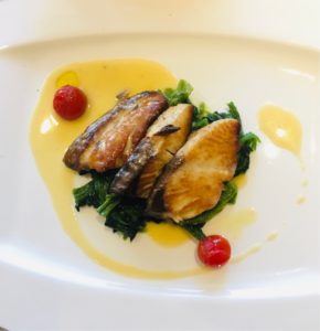 高輪皇族邸グルメ ル・シャタン お魚