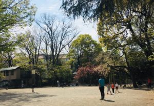 港区有栖川宮記念公園　広場