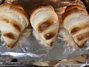 ピカール冷凍クロワッサンのトースターの焼き方と焼き時間